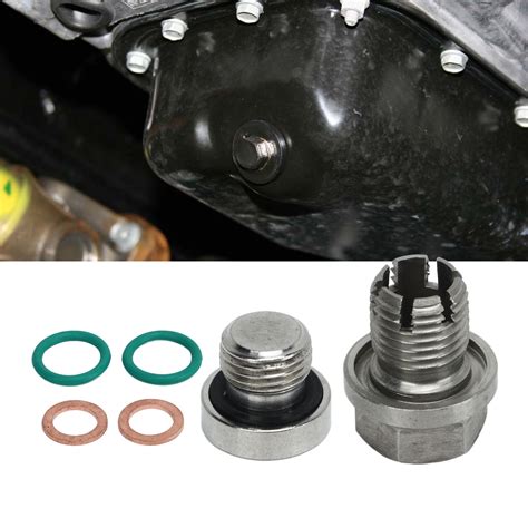 oversized oil pan drain plug